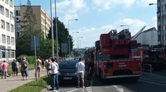 V paneláku v Mladé Boleslavi vypukl požár. Muselo se evakuovat 100 lidí