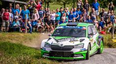 Ve Valašské rallye byl nejlepším Čechem Kopecký, zvítězil Grjazin