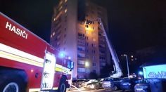 Hrůzný požár v Prešově: Lidé stáli na oknech, sousedy vyburcoval popálený muž