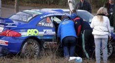 Polská posádka havarovala při rallye. Těžce zraněný řidič