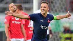 Slavia jako první porazila Brno a je první. Liberec zdolal Slovácko