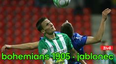 Gambrinus liga: Bohemians 1905 - Jablonec na NOVA Sport
