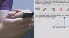 NÁVOD: Vyhněte se tisku a skenování. Takto podepíšete dokument v mobilu