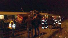 V Praze narazila lokomotiva do rychlíku. Trať bude v provozu ráno