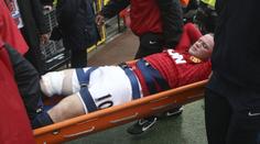 Rooney mohl vykrvácet! Od neštěstí ho zachránil jeden milimetr