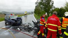 Hromadná nehoda u Mošnova: Sedm zraněných včetně sedmiletého dítěte