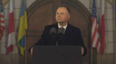 Prezident Duda otevřeně vyzval Evropu i NATO k další podpoře Ukrajiny