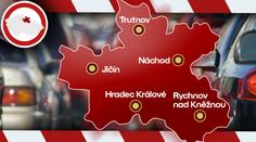 DOPRAVA - SEZNAM UZAVÍREK: Královéhradecký kraj
