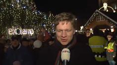 PODÍVEJTE se, jak se rozsvěcel vánoční strom na Staroměstském náměstí. Září tu 80 tisíc žárovek