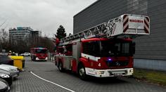 Hlavní budova českých hasičů vzplála. Jednotky ani nemusely vyjet z garáže