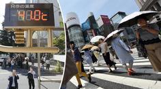 Japonsko zasáhla pekelná vedra. Bylo přes 41 °C, zemřelo 44 lidí