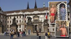 "Tohle je můj Hrad!" Po nádvoří pobíhal "Zeman" v trenýrkách