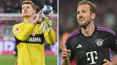 Momenty 16. kola Bundesligy: Kane pálil krásně z dálky, Nübel se proletěl