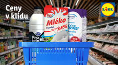 Lidl dál zlevňuje sortiment mléka