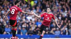 Manchester United zachránil další možný krach. S Evertonem vybojoval bod
