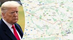 Podivný manévr Trumpova Air Force One nad Brnem! Proč se mu vyhnul?