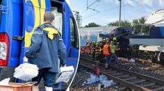 Stovky lidí se nedočkají balíků od pošty. Při srážce vlaků se zničily