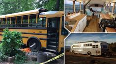 Rodina přeměnila školní autobus na bydlení! Cestuje v něm po USA