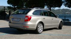 Poprvé za volantem Škody Superb kombi