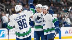 Vancouver dal deset gólů v zápase po více než 30 letech. Debakl odnesli Sharks