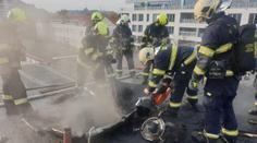 V plzeňské nemocnici začalo hořet, hasiči evakuovali některé pacienty