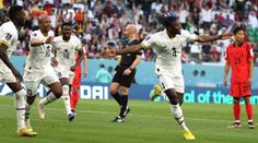 Přestřelku ovládla Ghana, Jižní Koreu sestřelil záložník Kudus