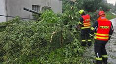 Českem se přehnaly velmi silné bouřky. Kroupy až 3 cm, vyrvané stromy a zranění lidé