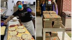 UFC zápasník doručil 1000 kusů pizzy vytíženým lékařům. Sám ji připravoval