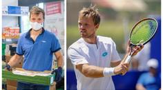 Vypadáte jako ten tenista. Vítěz French Open pracuje v supermarketu