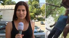 Drsný útok na reportérku TV Nova! "Urvu vám hlavu!" řval muž