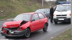 OBRAZEM: Sedm aut bouralo na pražském Barrandově