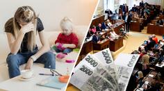 "Stydím se!" posílá samoživitelka vzkaz poslancům kvůli platům