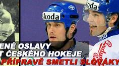 Vydařené oslavy 100 let českého hokeje. Češi smetli Slováky
