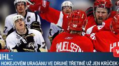 Drtivá druhá třetina rozhodla o tom, že Detroit sahá po Stanley Cupu