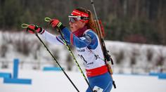 Davidová zpackala první střelbu, juniorka Teplá zajela sprint bez chyby