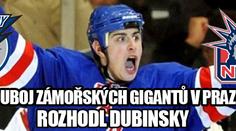 Start NHL v Praze: Hvězdy zastínil neznámý Dubinsky