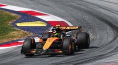 Norris suverénně ovládl v Rakousku kvalifikaci F1. Tu přerušil požár