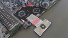 Praha schválila výstavbu heliportu na Vltavě. Má sloužit nemocnicím v centru