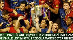 Španělská Barcelona je vítězem Ligy mistrů. VIDEA ZE ZÁPASU