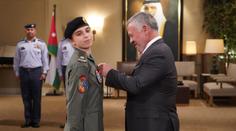 Jordánská princezna se stala pilotkou stíhačky! Dokončila vojenský výcvik
