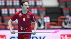 Florbalista Hemerka hrával s Hložkem, nyní bojuje o medaili na šampionátu