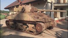 VIDEO: Americký tank Sherman docestoval do Česka až z Argentiny