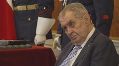 Zemanův poslední den ve funkci je poklidný. Připravuje se na inauguraci