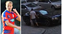 Takhle Limberskému poničili auto: Pachatel si nejdřív obešel lokály!