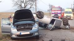 HROMADNÁ NEHODA! Na silnici R10 se srazilo 7 AUT!