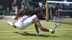 FANTAZIE! Na zadek, pak rybička, Dreddy opět bavil Wimbledon