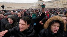 Obrovské protesty v Rusku: Do ulic vyšly desetitisíce lidí!