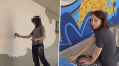VIDEO: Žena vytváří umění pomocí VR brýlí. Její práci lidé milují a chtějí další