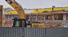 Stačil týden demolice. Slavný stadion Dukly je téměř srovnaný se zemí