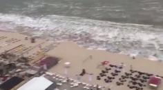 Lidé zůstali v šoku! Pobřeží Nizozemska zasáhla vlna tsunami